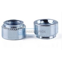 M5 STEEL 압입너트 팸너트 클린칭너트 인서트픽, IPS-M5-1ZI, 아연도금, 1개