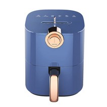 풀무원스팀에어프라이어 비엘홈에어프라이어 에어프라이어오븐형 220V 가정용 4.5LAir Fryer Machine 대용량 지능형 연기없는 튀김 전기 에어 프라이어 오일 없음, [01] CN, [02] 파란