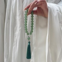 차량용염주 108염주 불교묵주 green jade stone agate 12mm 구슬 술 팔찌 목걸이 tibetan buddhist mala buddha charm rosary, 초록
