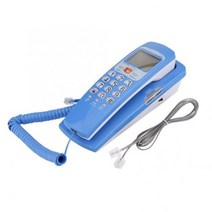 유선 인터넷 집 다이얼 전화기 다이얼 Telefono FSKDTMF 발신자 ID 전화, 협력사, 파란색