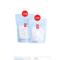 업소용 코인 압축 티슈 50매 1P 식당 일회용 물티슈