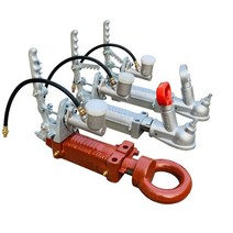 트레일러 부품 2톤 50mm 볼 헤드 링 주조 충격 핸드 브레이크 유압 브레이크 커넥터, 볼커넥터7/8펌프+핸드브레이크