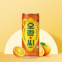 오란씨 오렌지 250ml 캔 x 30개