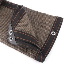 어닝천갈이 방수원단 레이어닝 빗물막이 사용자 정의 커피 양산 그물 발코니 안전 개인 정보 보호 그물 정원 마당 울타리 그물 태양 그늘 천, 3x4m