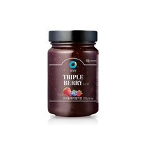 청정원 트리플베리 딸기잼 370g, 5개