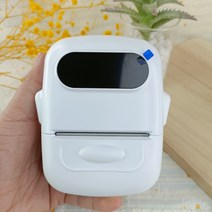 {라벨 프린터기 +라벨 5종) 휴대용 라벨프린터 바코드 네임 스티커 Bluetooth 무선 프린터 P50 프린트기, 핑크