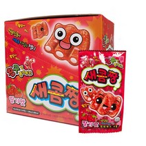 [3박스 1세트] 친구가 좋아하는 새콤짱 혼합세트 딸기맛 24개 포도맛 24개 사과맛 24개 (총 72개)