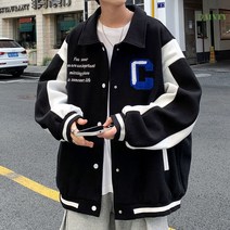 야구잠바 과잠 후드 봄 공용 점퍼 커플 남여 캐주얼