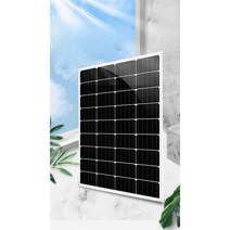 태양열 패널 태양광 솔라패널 카라반 태양열판 100W, 200w 182셀+ 30A 컨트롤러