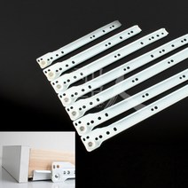 철물인 서랍레일 백색철레일, 07. 500