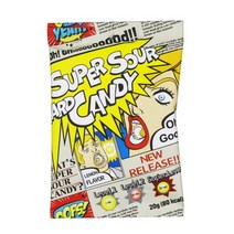 슈퍼사우어캔디 레몬향 20g 신맛사탕 sour candy, 상세페이지 참조, 상세페이지 참조