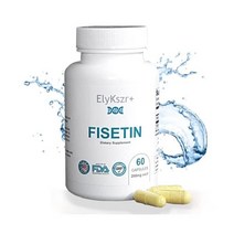 Fisetin 피세틴 아피제닌 강황 커큐민 퀘르세틴 60 캡슐 200mg