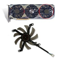 Cavabien 85mm T129215SU 0.50A GTX/1080Ti 쿨러 팬 교체 PNY Manli GeForce GTX 1080 Ti 1B XLR8 게이밍 OC 그래픽 카드, Graphics Fan-C