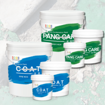 온새미로 방수 페인트 베란다 방수페인트 외벽 방수페인트 수성 페인트 수성 페인트 내부용 화이트 친환경 페인트, 팡케어 9L