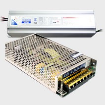 삼항LED SMPS AC-DC 변환아답터 컨버터, 방수형 AC220V-DC12V 200W