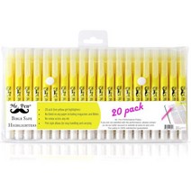 Mr. Pen- 형광펜 젤 성경 노란색 건조 마커 공부 하이라이트, A. Gel Highlighter