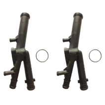 -Audi Q7 4L 3.6L 2007 2008 2009 2010 03H121117A용 서모스탯 하우징 2개, 검은색