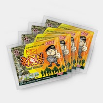 22년 생산 국산 온종일화롯불 진짜사나이 특대형 군용 대용량 핫팩 80매