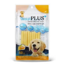 덴탈플러스 국산 덴탈 개껌 50g, 치즈맛, 5개