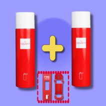 1+1 한문철 한블리 예쁜 차량용소화기 가정용 캠핑 뿌리는 소화기 스프레이 350ml, 호랑소랑1 본상품선택