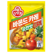 오뚜기 바몬드카레 순한맛, 100g, 5개