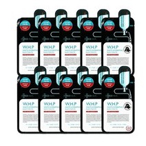 메디힐 WHP 미백수분 블랙 마스크팩 EX, 1개, 10매입