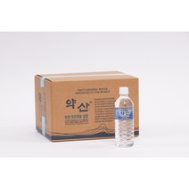약산샘물 500ml*60병 정품보장 자외선차단 박스포장 강원도 홍천 공작산 천연암반수, 60, 500ml