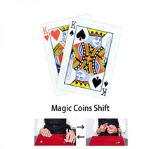 마술 용품 카드 도구 세트 매직 전송 동전 트릭 소품 클로즈업 초보자용 기믹 Magia 장난감, random number