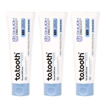 메디덴코 투투스 키즈 어린이 치약, 95g, 3개