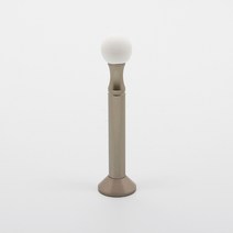 남선 도어스톱 벽체용 일자원형-니켈(백색고무) 방문 유리문 현관문닫힘 충격방지 도어스토퍼