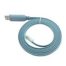 USB to RJ45 콘솔 케이블 RS232 직렬 어댑터 Cisco 라우터 RJ 45 8P8C 변환기 스위치 제어, 01 1.8M