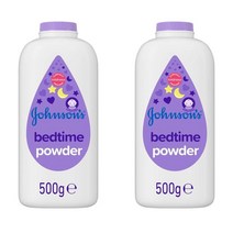 존슨즈 베이비 파우더 오리지널 대용량 500g 2 팩 JOHNSON'S Baby Powder