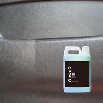 가우디 오렌지 드레싱 디테일링 가죽보호 타이어 휠 광택 코팅제, 3.78L, 1개