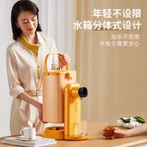 Kleite 전기 주전자 일정한 온도 워터 디스펜서 데스크탑 완전 자동 지능형 단열 히터 끓는 물병, [04] 펄 화이트 3.8L