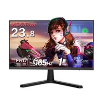 KOORUI 24E4 게이밍 모니터 24인치 풀 HD VA 매트 1ms 165Hz FPS 85% 내부 AMD FreeSync™ NVIDIA® G-SYNC® 호환