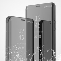 S10 클리어뷰 정품스타일 플러스 스탠딩 엣지 S8 미러 갤럭시 울트라 S21 케이스 플립 S20 S7 S22 S9