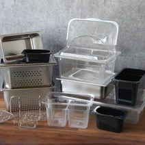 PC 스텐 밧드 바트 받드 물받이 커버 뚜껑 업소용 식당용 반찬 냉장고 정리, PC 밧드 구성, 1/2 사이즈, 돔커버