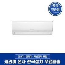 캐리어 인버터 절전형 벽걸이에어컨 10형 전국기본설치무료 DRCC101FAWWSD 원룸 거실 매장 사무실