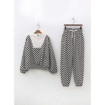 여성 골프웨어 반집업 트레이닝 체스 바람막이 상하세트