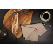 메종드오딜 린넨 100% 키친크로스 테이블매트, 베이지, 1개