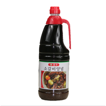 성수 소갈비양념2.1kg 천연 과일을 갈아넣은 명품 소스 LA갈비 찜 소불고기, 1800ml, 1개