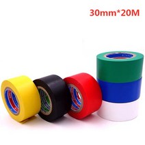 단열재 단열필름 접착식 보온재 바닥 외벽 PVC 전기 절연 테이프 30mm * 20m 방수 난연성 무연 슈퍼 접, 06 YELLOW_01 20M