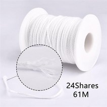 캔들리스 DIY 양초 나무 심지 홀더 아로마 테라피 만들기 도구 양초 용품 중앙 장치 향받이 캔들홀더, 26 Candle wick wire-2