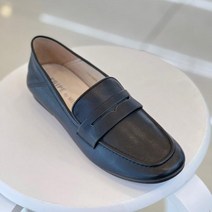 [미소페] by 2cm 여성 소가죽 기본 단화 로퍼 112119004-6