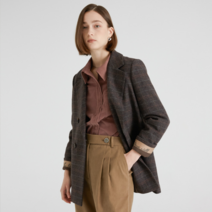 올리브데올리브 올리브데올리브 더블 버튼 울 자켓 OV1WJ9460