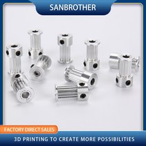 타이밍풀리 12 개 2M 2GT 동기 풀리 보어 4mm 폭 10mm 밍 벨트 톱니 T, 01 Width-6mm_02 Bore 5mm