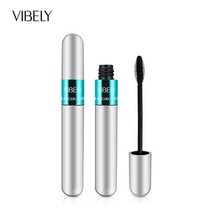마스카라 rimel 4d 실크 섬유 속눈썹 마스카라 방수 롱래스팅 엑스트라 볼륨 롱래스팅 두꺼운 속눈썹 블랙 마스카라 메이크업, 검은색