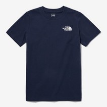 [국내매장판]노스페이스 키즈 반소매 티셔츠 키즈 벤쳐 숏슬리브 라운드 티 NT7UP04W_NAV