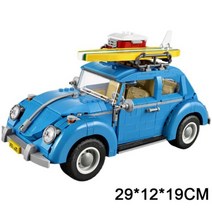 비틀 자동차 블럭 중국레고 만들기 모형 자동차, No Original Box, Beetle