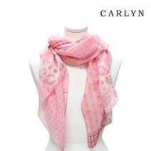 칼린 팬시데코 롱 울실크 스카프 S7719X007